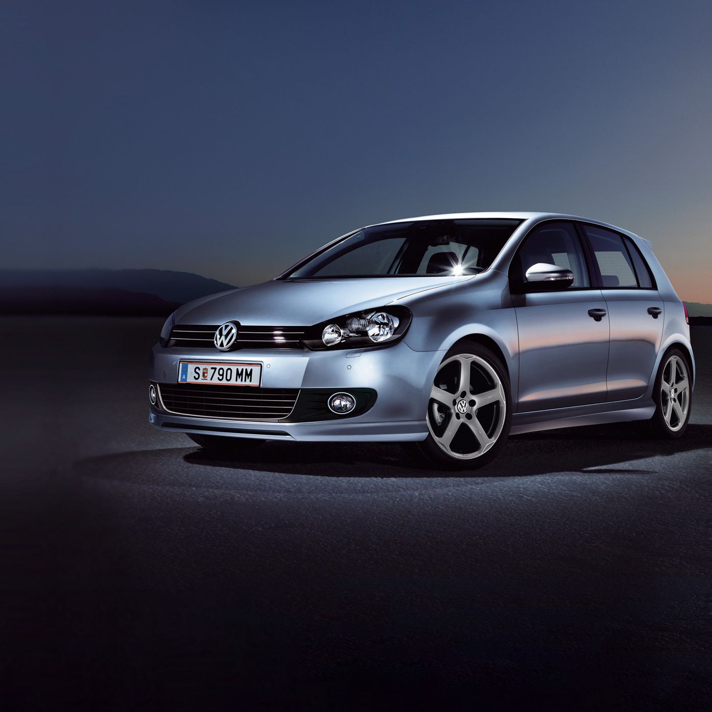 vw volkswagen golf 6 seitenansicht