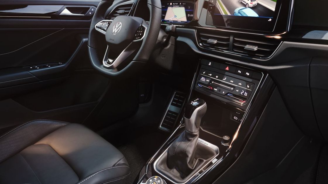 Interieur VW T-Roc R-Line mit Black Style Paket