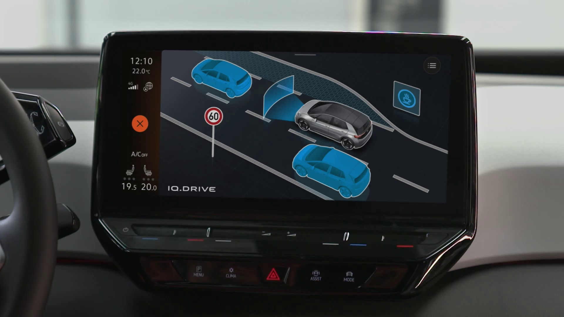 So können Sie die Assistenzsysteme in Ihrem ID. ein- und ausschalten