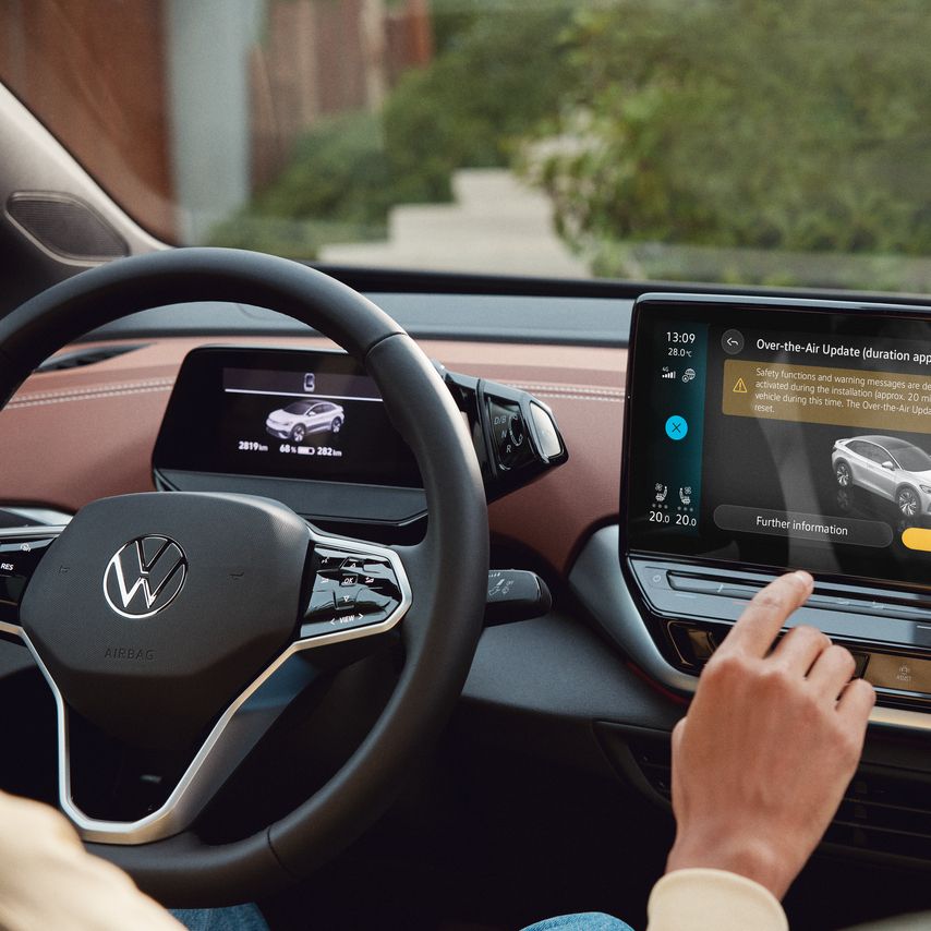 VW Over the Air Updates im ID.5