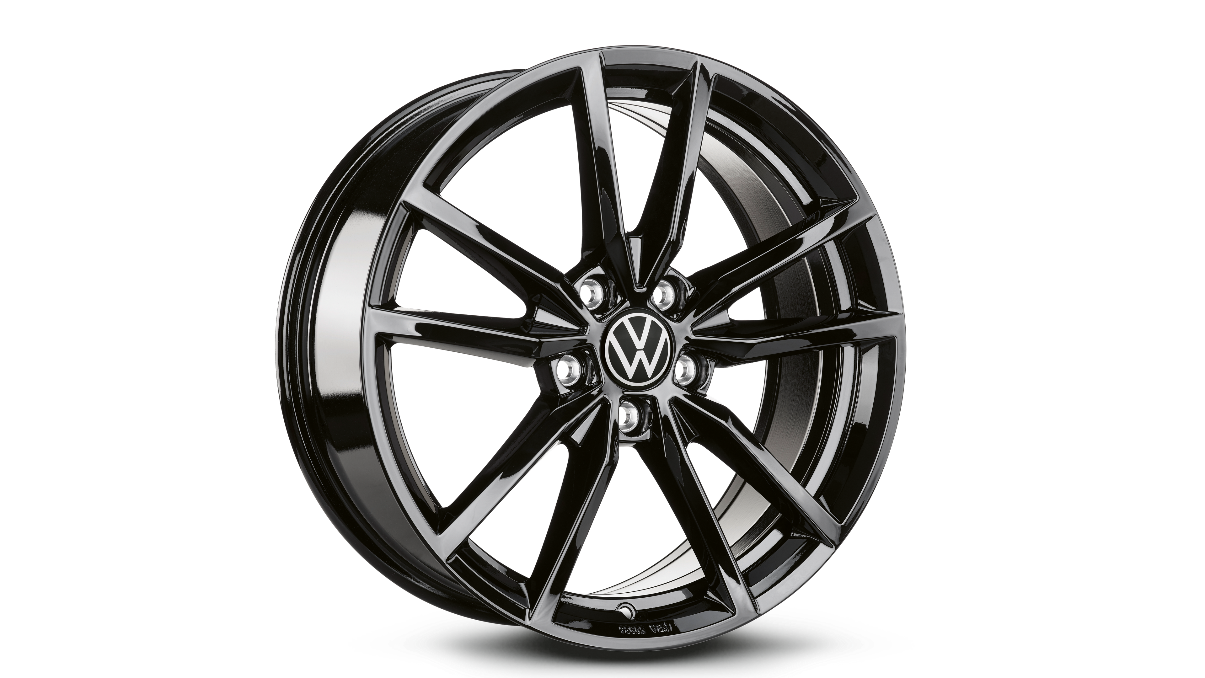 Volkswagen Leichtmetallfelge Pretoria Schwarz glänzend
