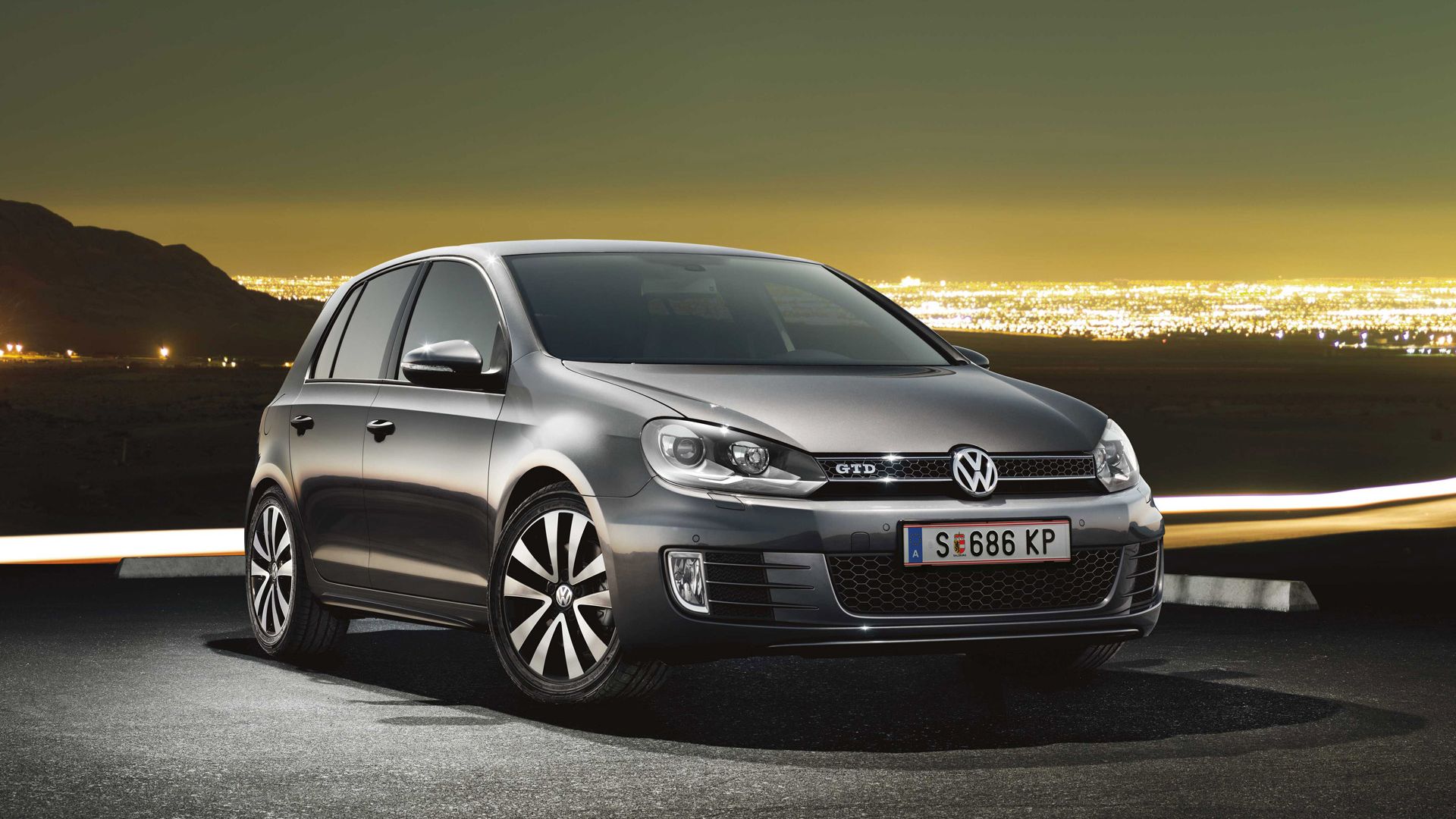 VW Golf 6 GTD Vorgängermodell grau