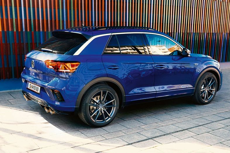 VW T-Roc R Vorgängermodell Seitenansicht