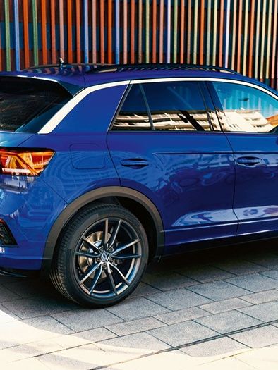VW T-Roc R Vorgängermodell Seitenansicht