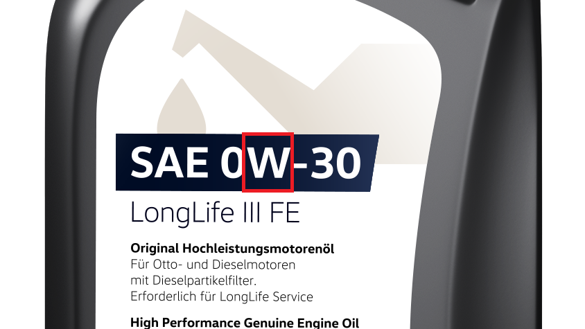 VW Motoröl Longlife III FE Ausschnitt W