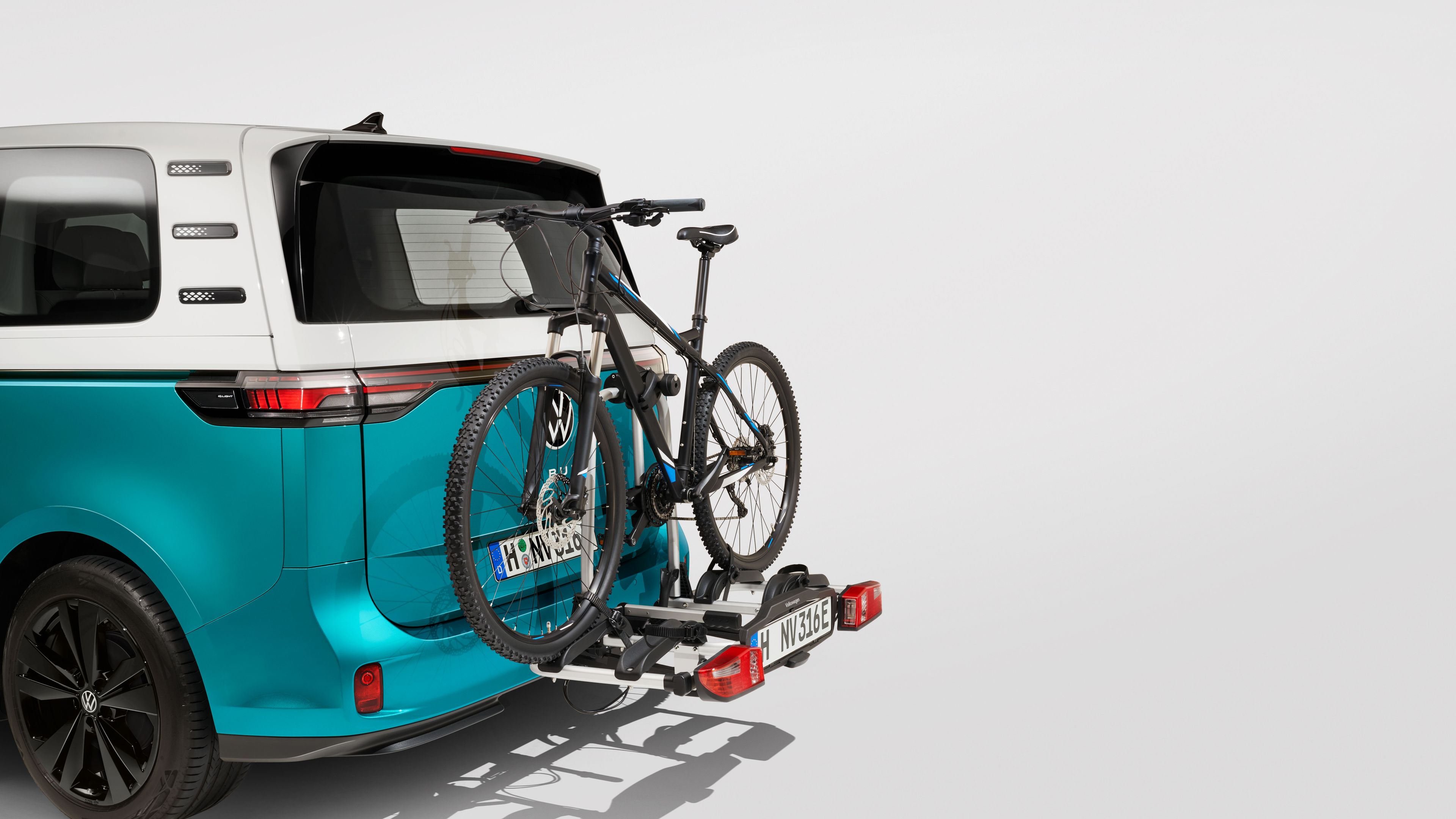 Volkswagen Basic Flex Fahradheckträger angeklappt