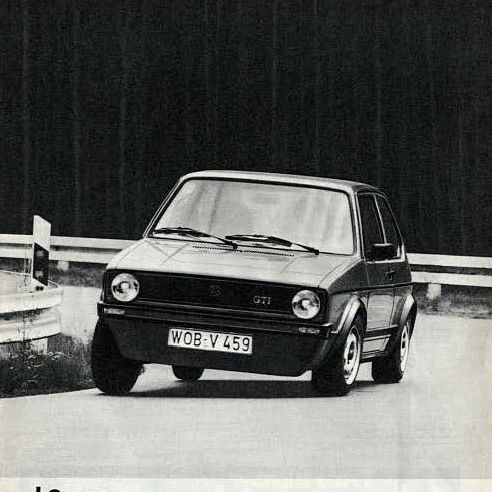 Altes Golf GTI Inserat
