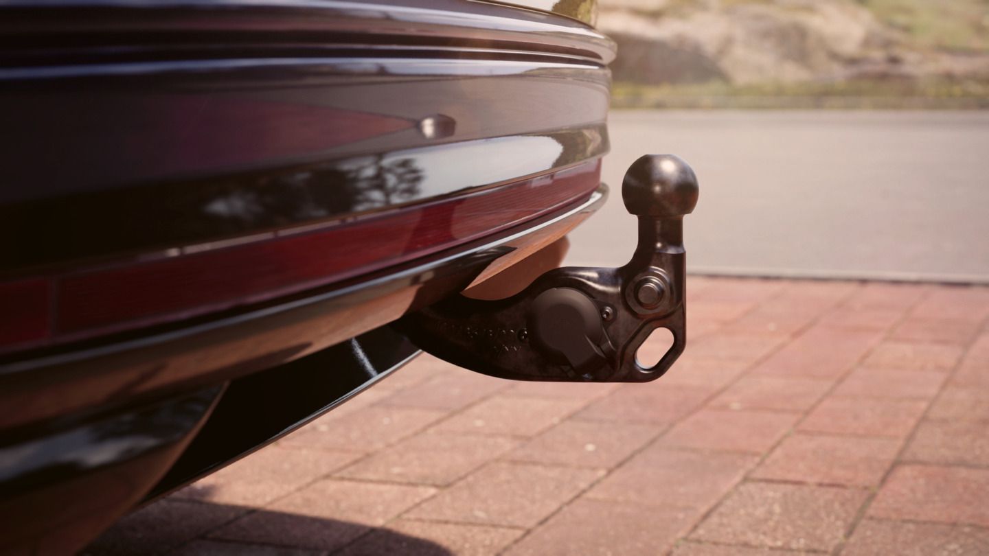 Anhängevorrichtung des VW ID.7 Tourer.