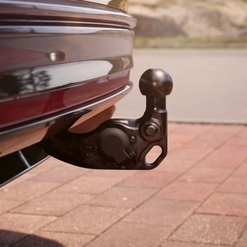 Anhängevorrichtung des VW ID.7 Tourer.