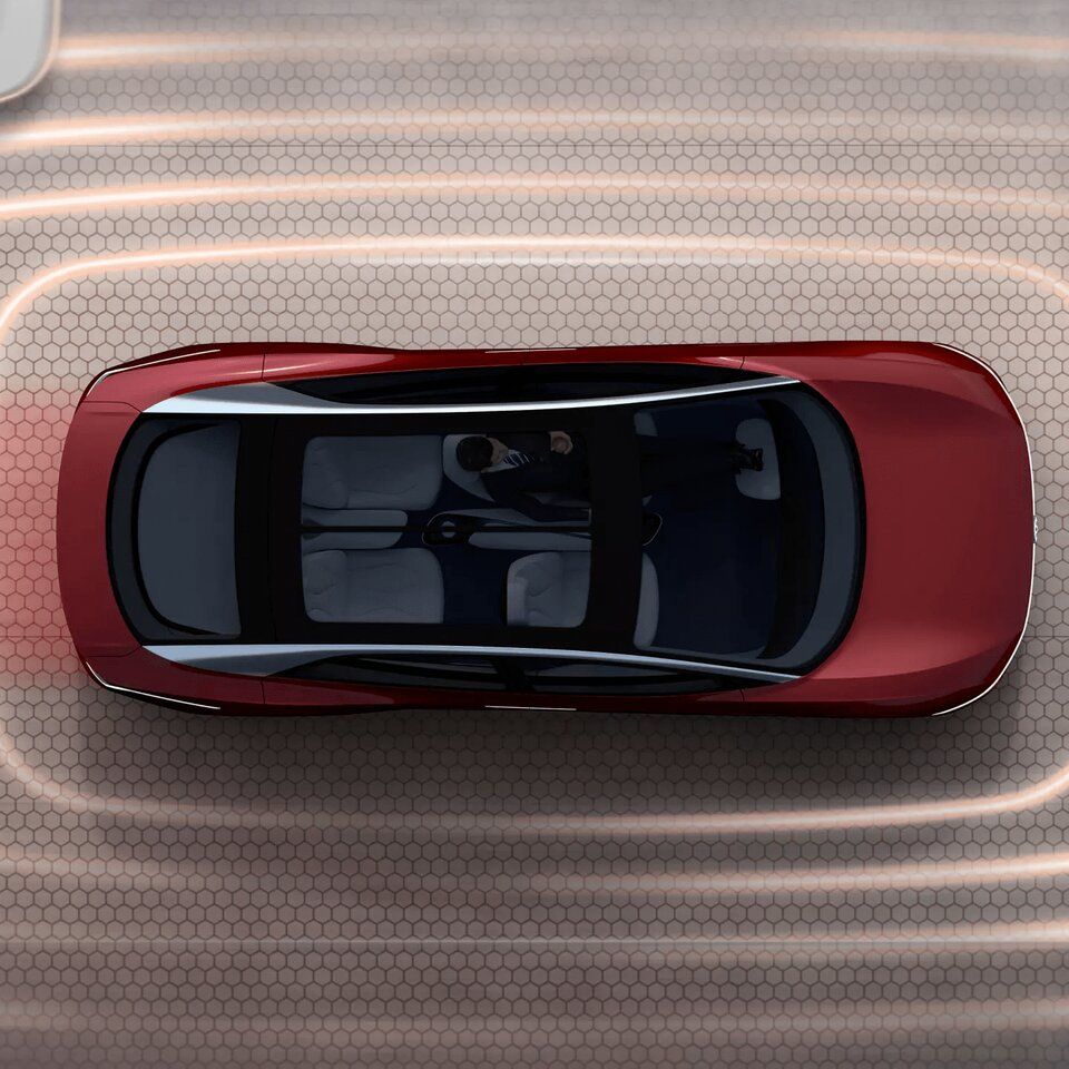Volkswagen Concept Car ID. Vizzion zu autonomen Fahren