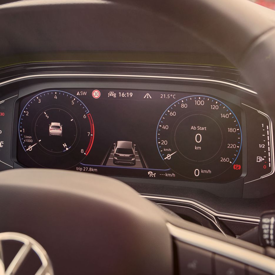 Digital Cockpit im VW Taigo Style