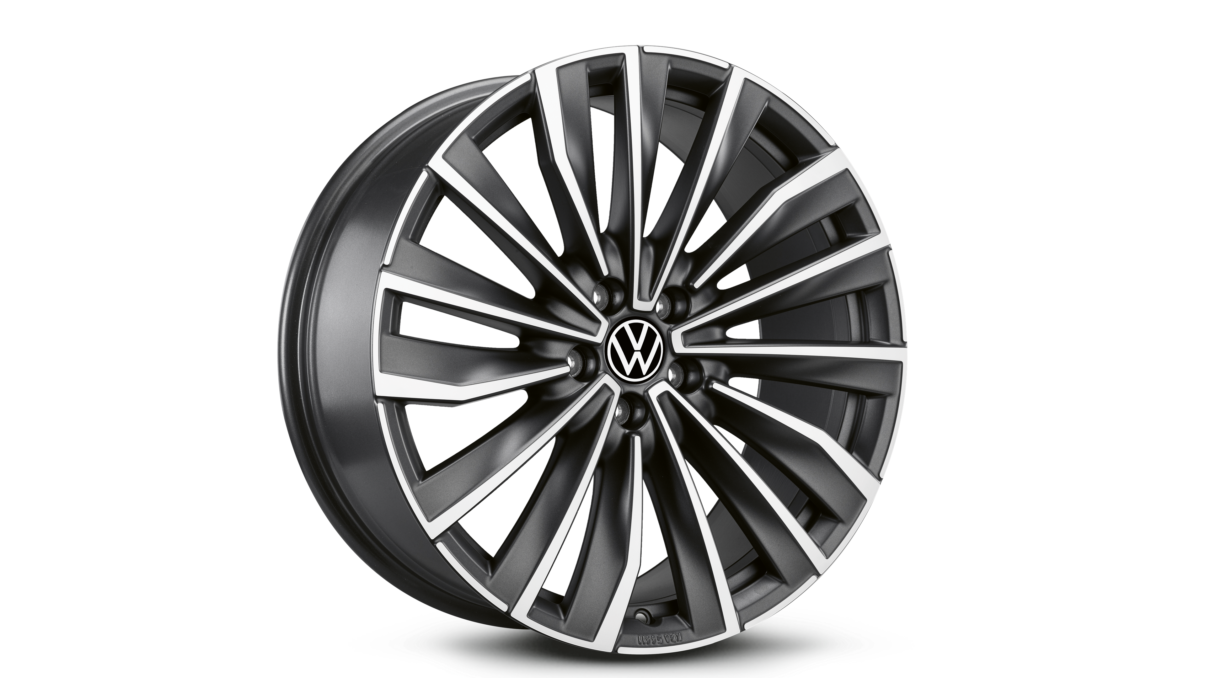 Volkswagen Leichtmetallfelge Seoul Dark Graphite Matt glanzgedreht