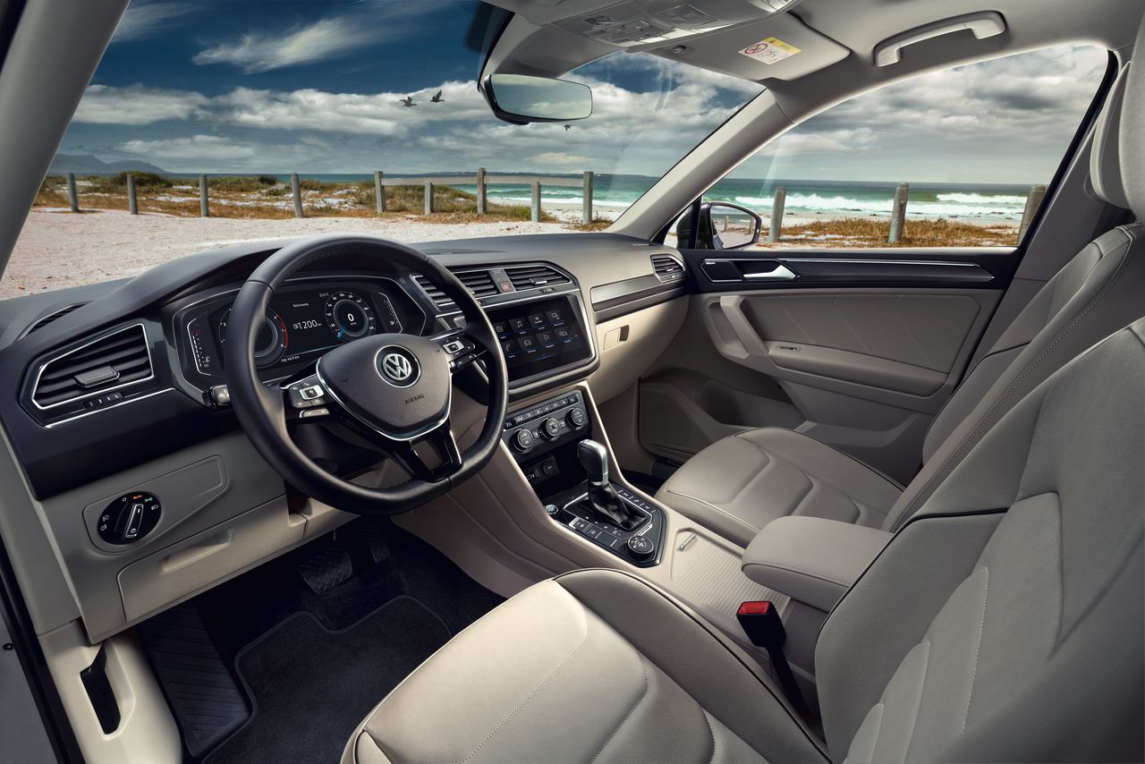 VW Tiguan R Vorgängermodell Interieur