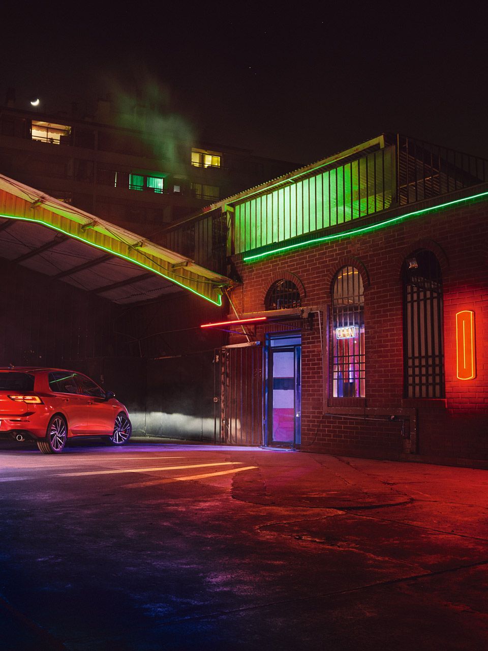 VW Golf GTI Heckansicht