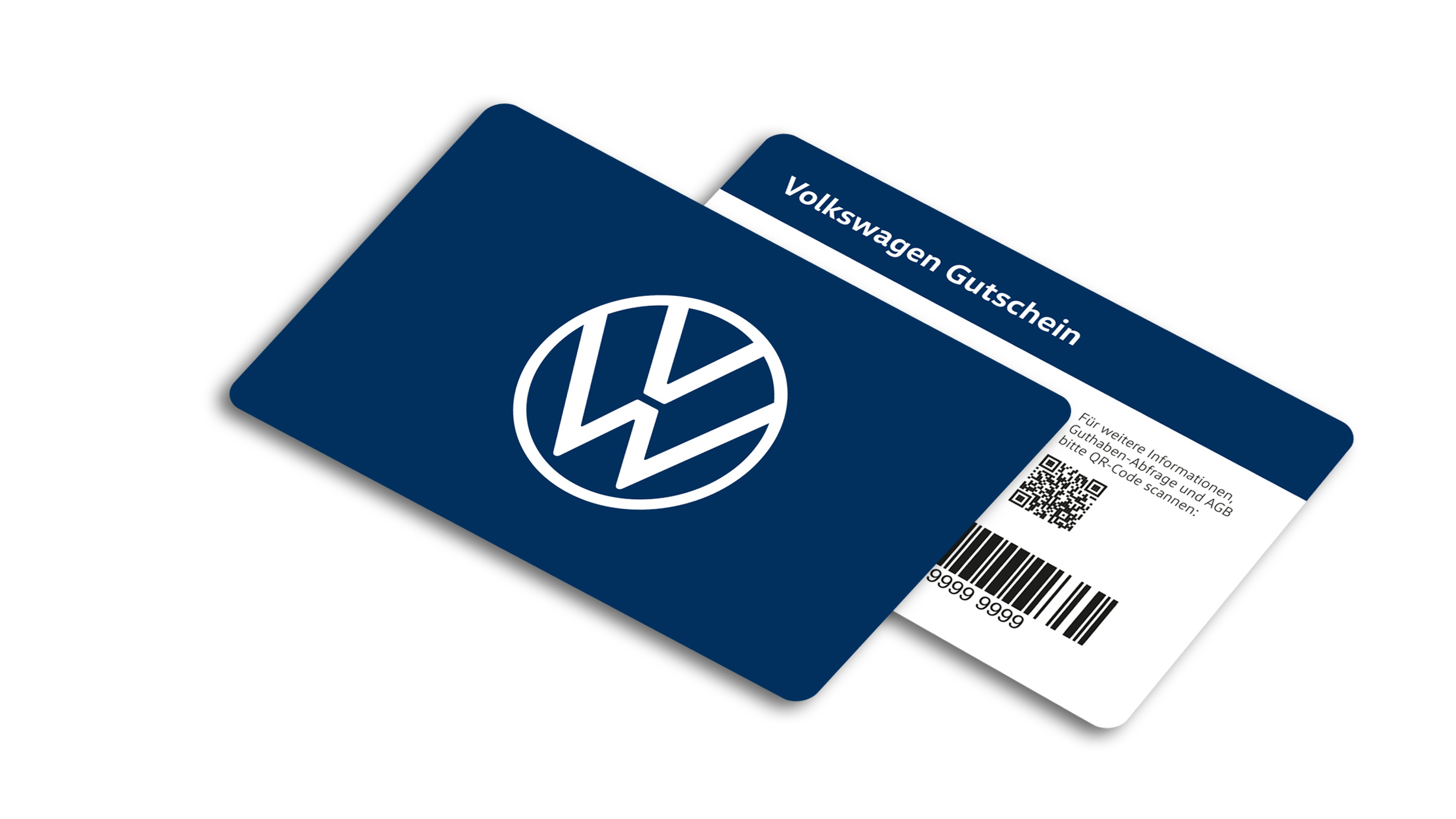 Volkswagen Gutscheinkarte