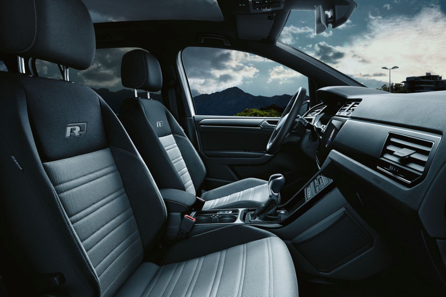 Interieur des VW Touran R-Line
