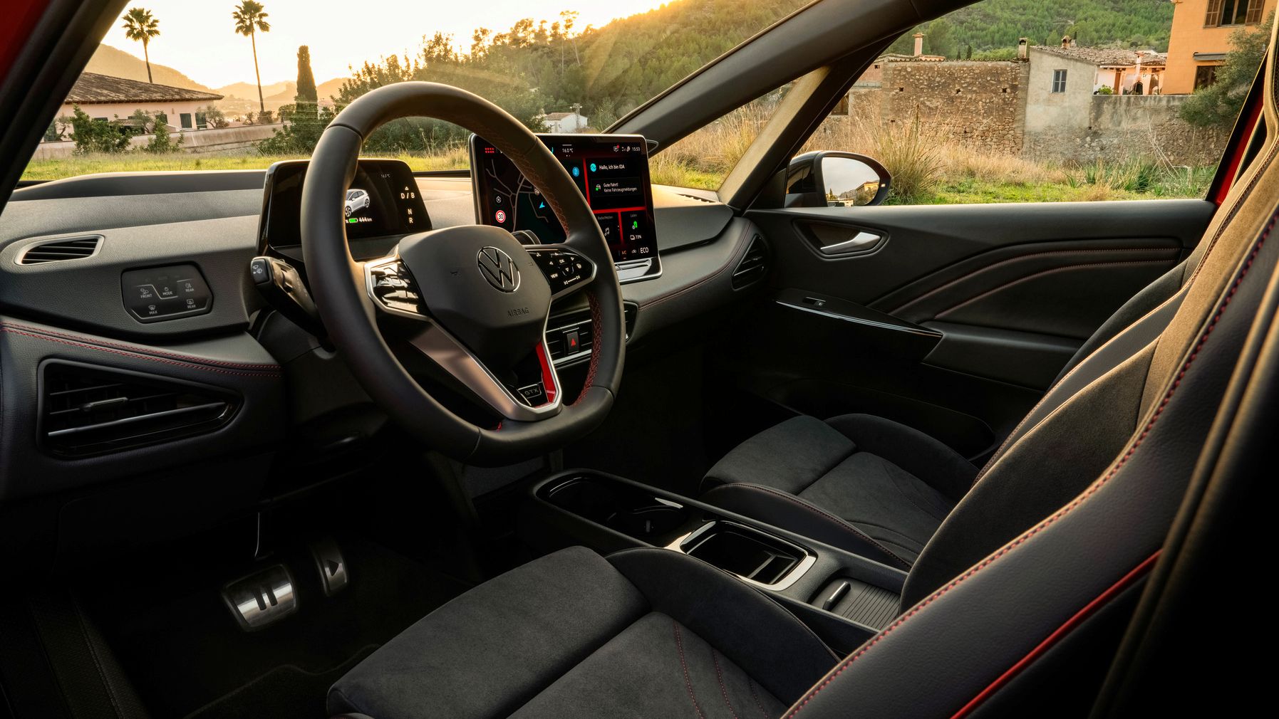 Interieur des VW ID.3 GTX