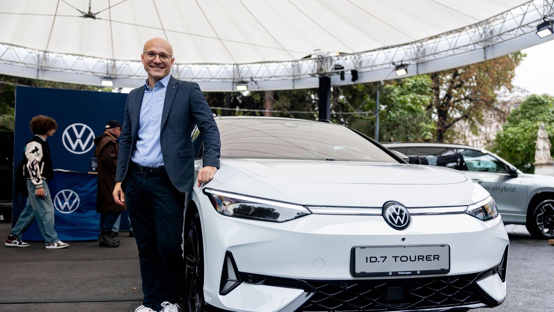 Der ID.7 Tourer bei den Wiener Elektro Tagen 2025.