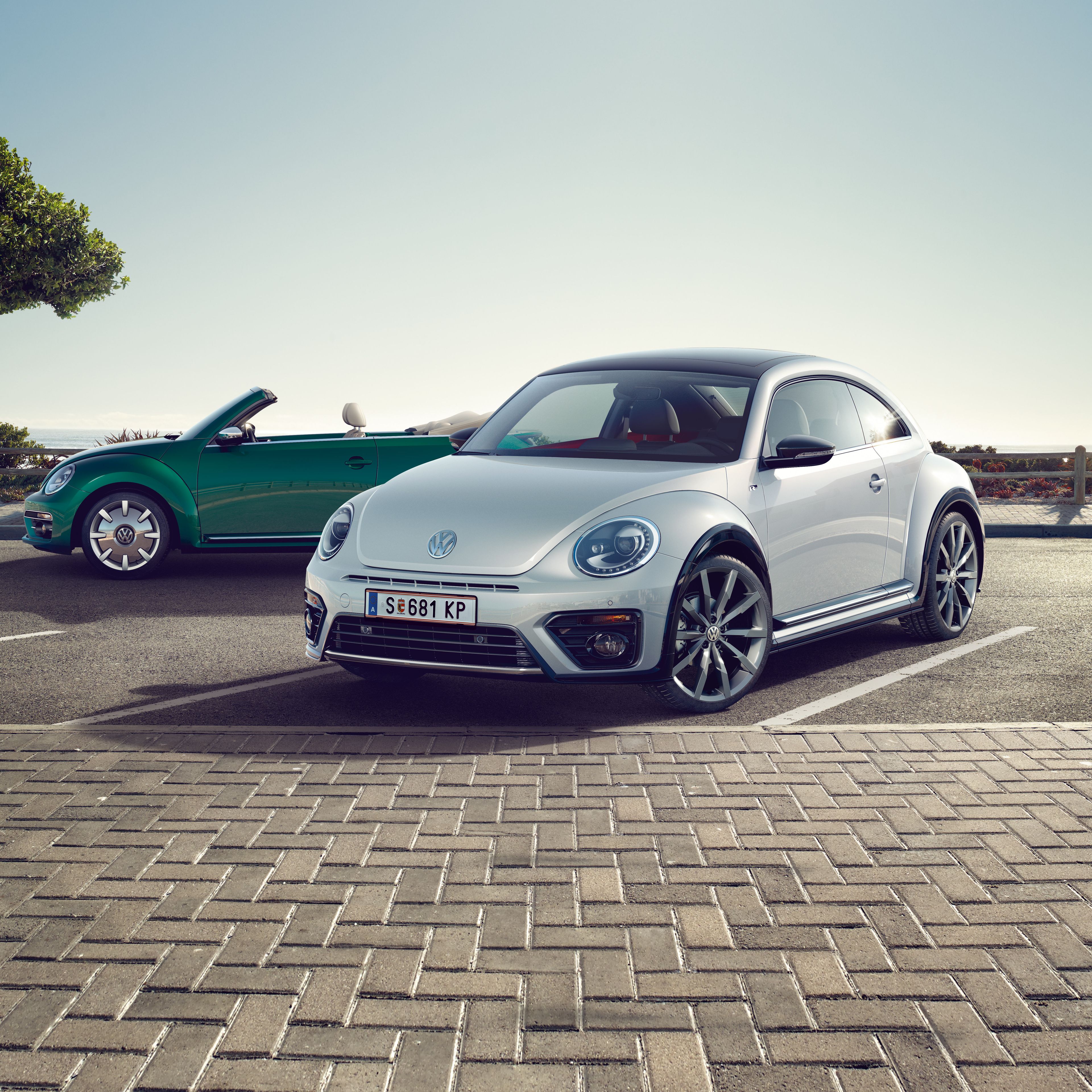vw beetle silver beetle cabriolet