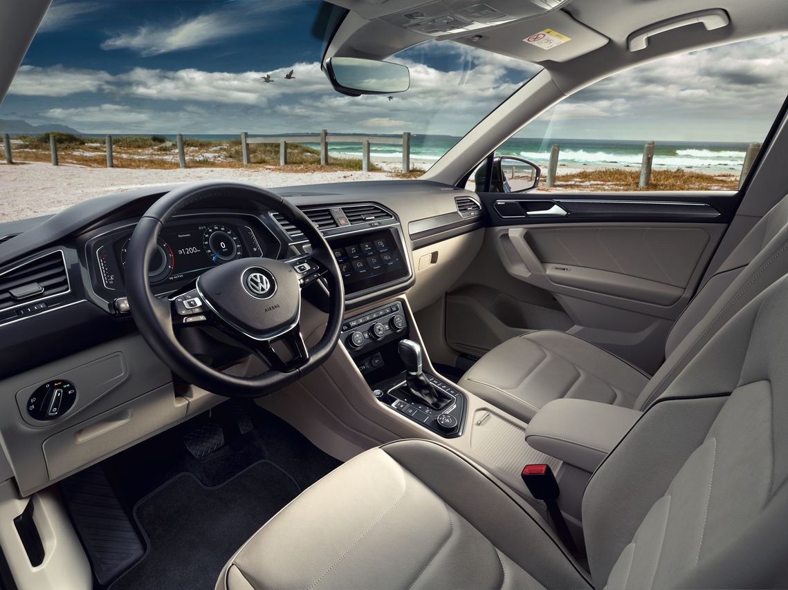 VW Tiguan R Vorgängermodell Interieur