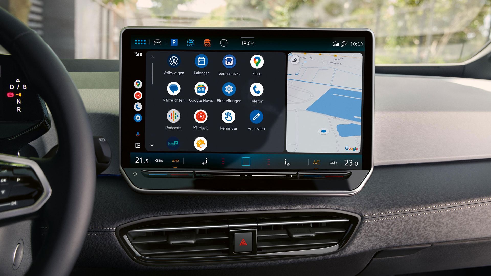 Digitales Cockpit von ID.3 Pro