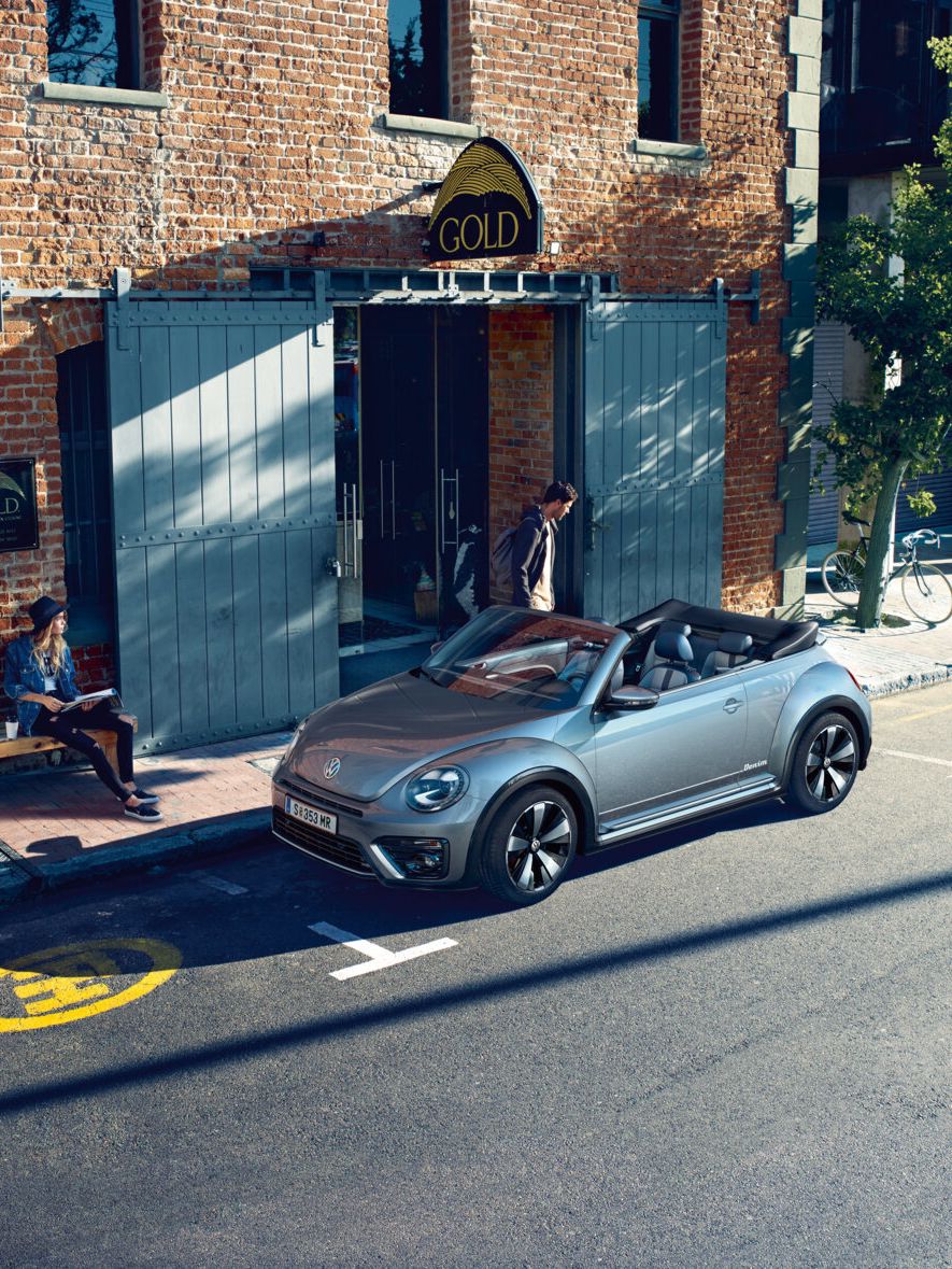 vw beetle cabriolet seitenansicht