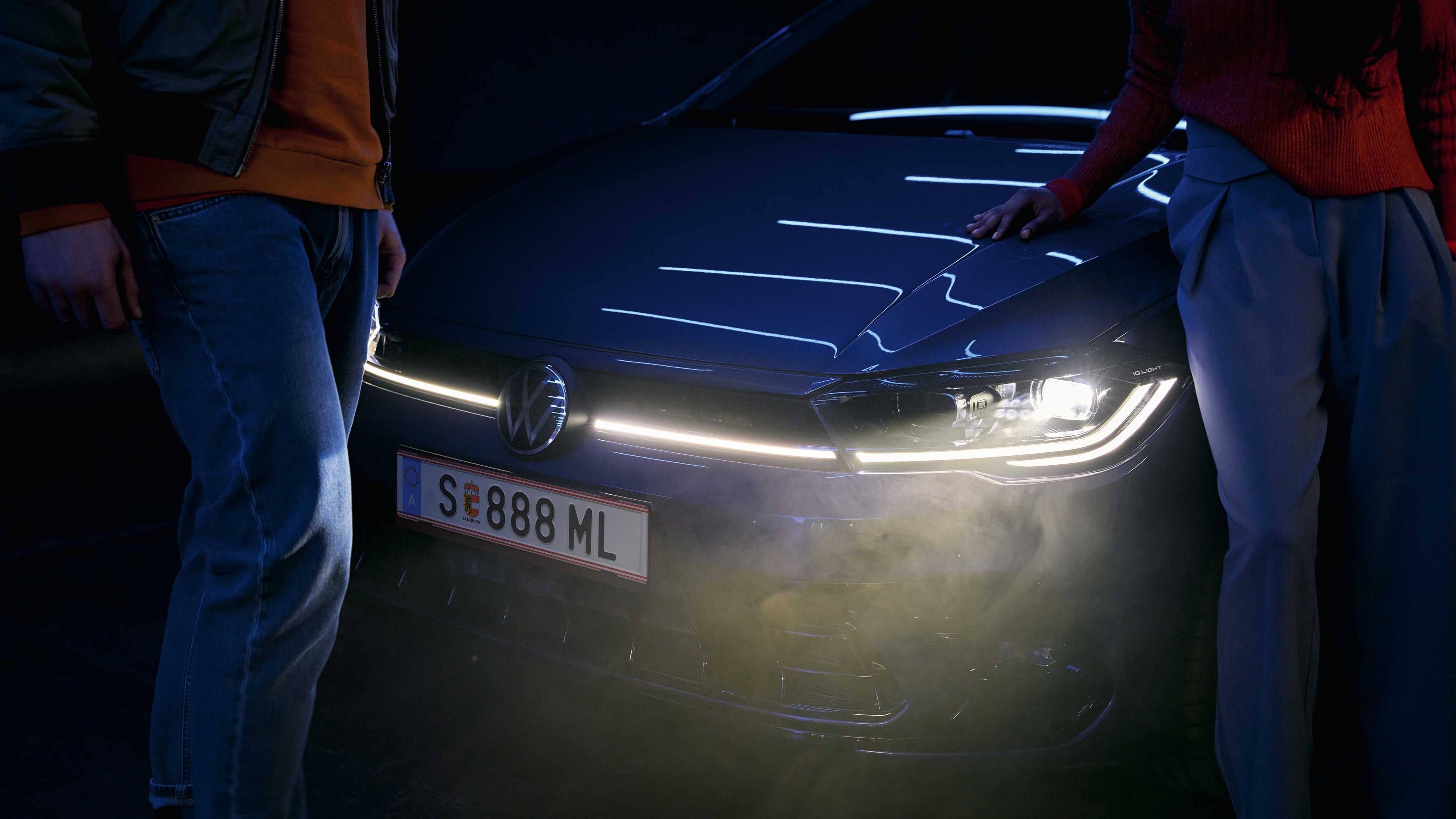 IQ.LIGHT LED-Matrix-Scheinwerfer des VW Polo