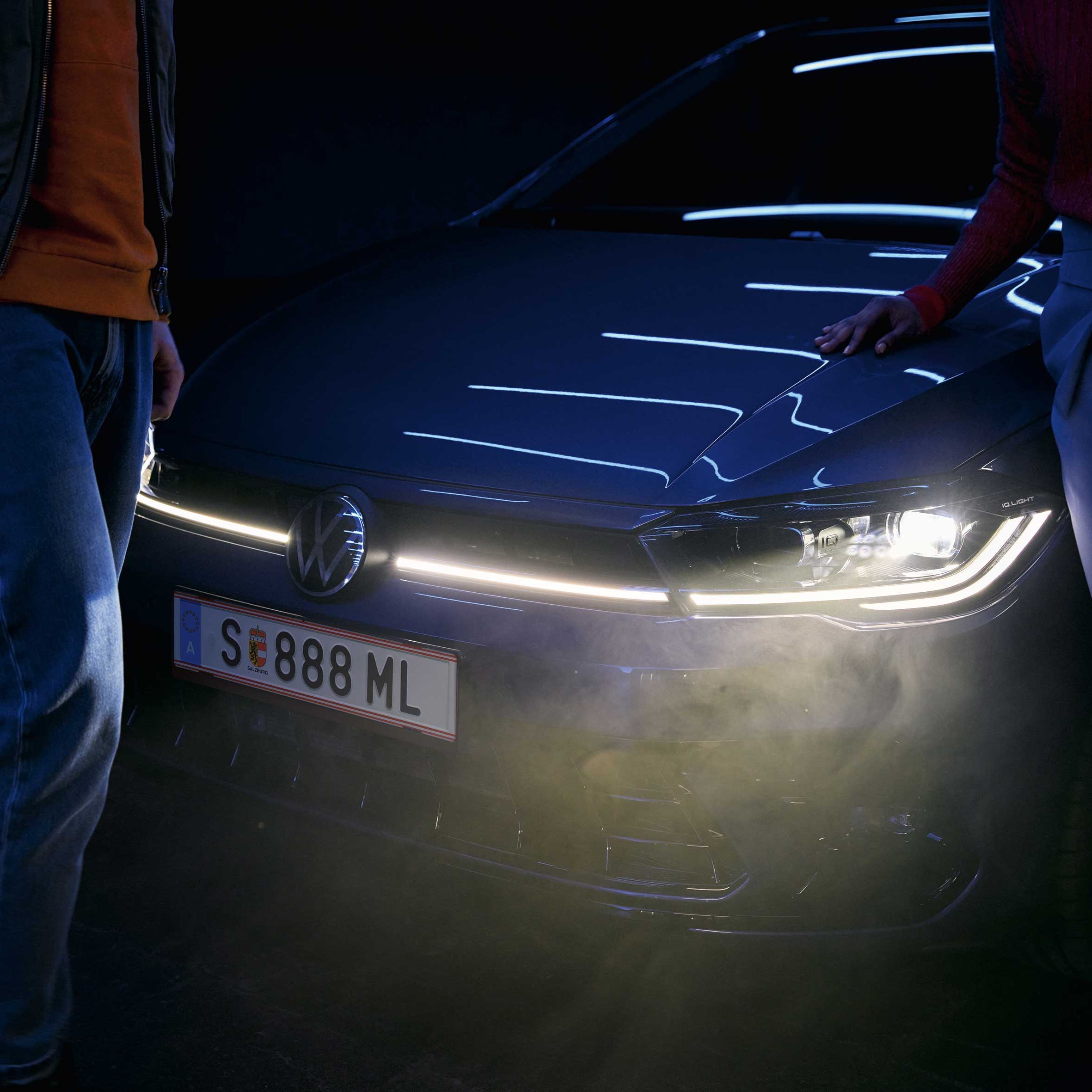 IQ.LIGHT LED-Matrix-Scheinwerfer des VW Polo