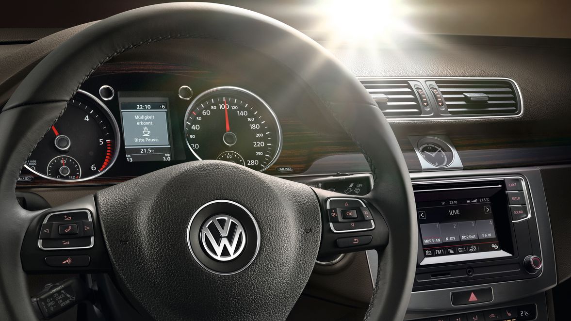 vw volkswagen cc müdigkeitserkennung