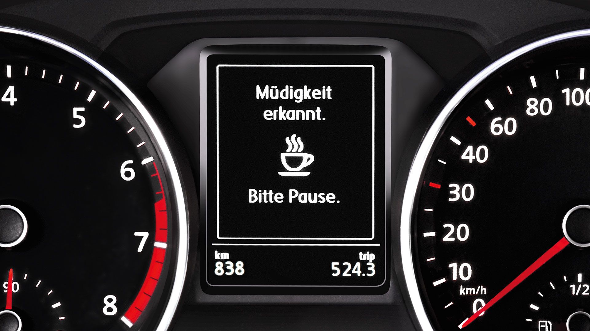 vw polo Vorgängermodell müdigkeitserkennung pause