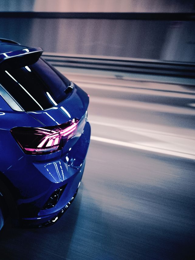 VW T-Roc R Vorgängermodell Heckansicht 