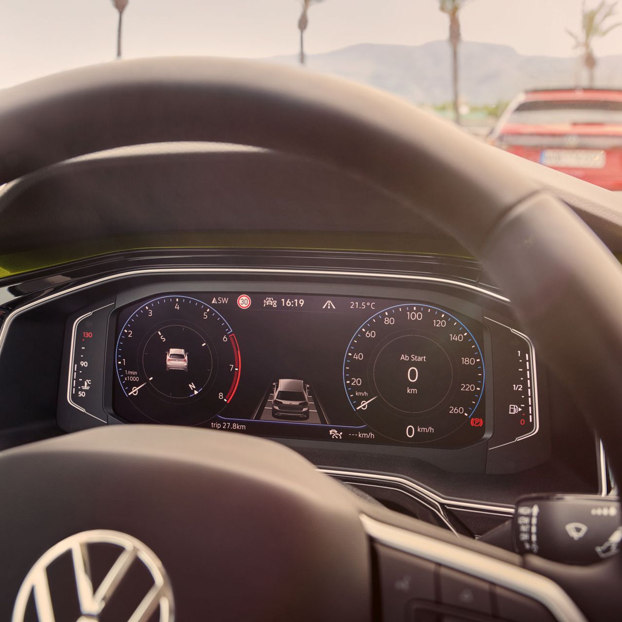 Digital Cockpit im VW Taigo Style