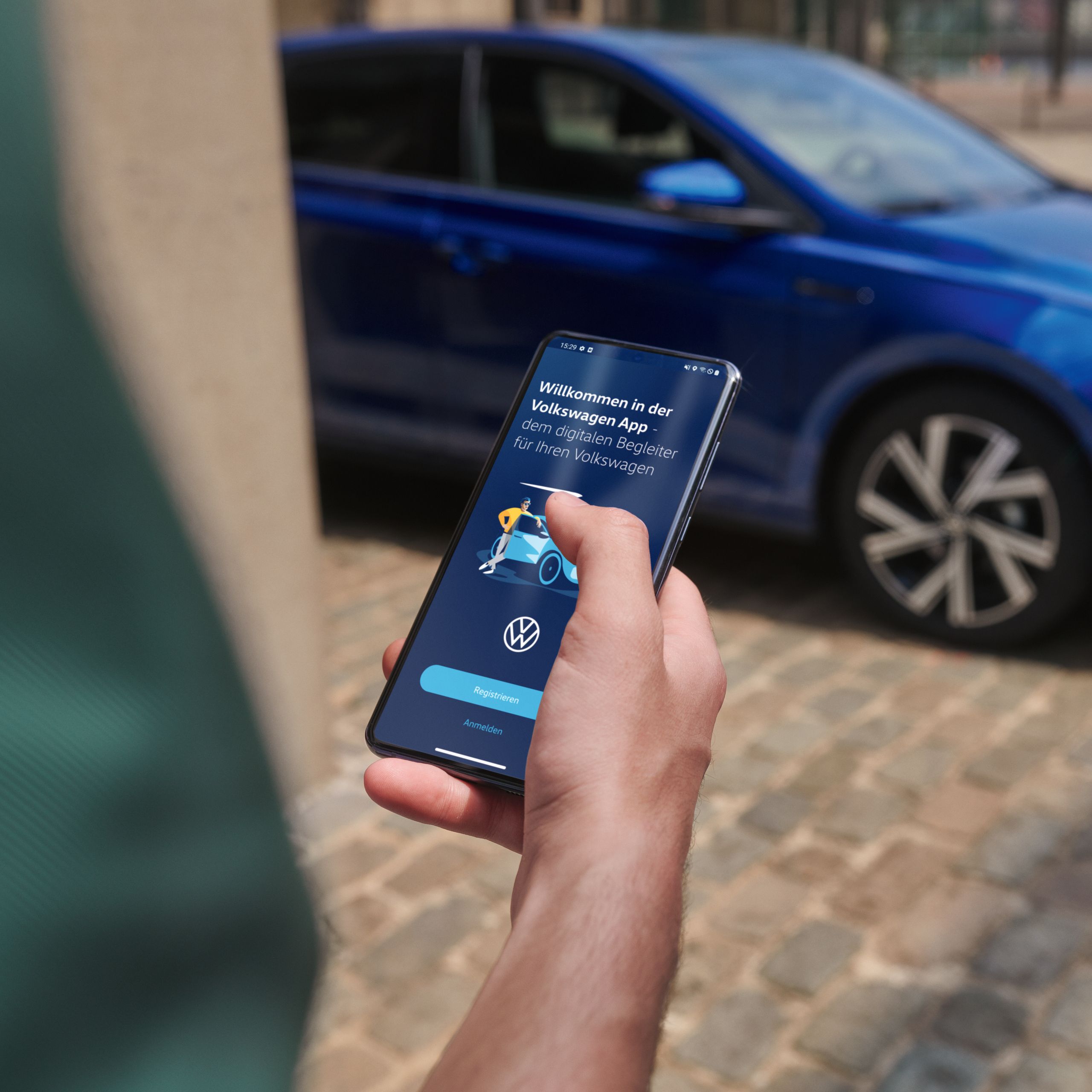 Mobiler Schlüssel VW Connect Volkswagen Österreich