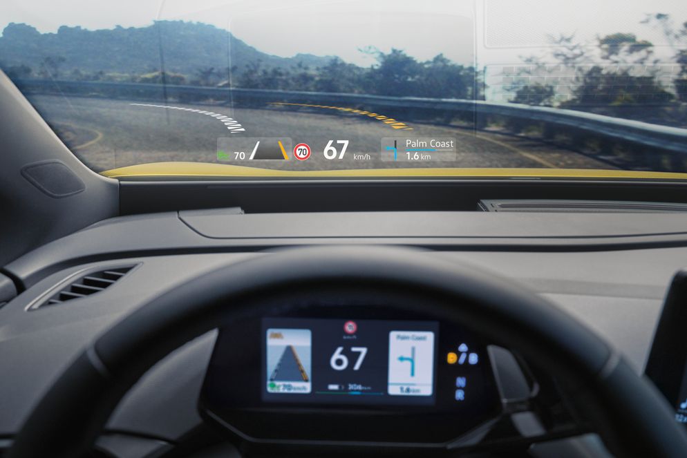 AR-Head-Up Navigation im VW ID.4