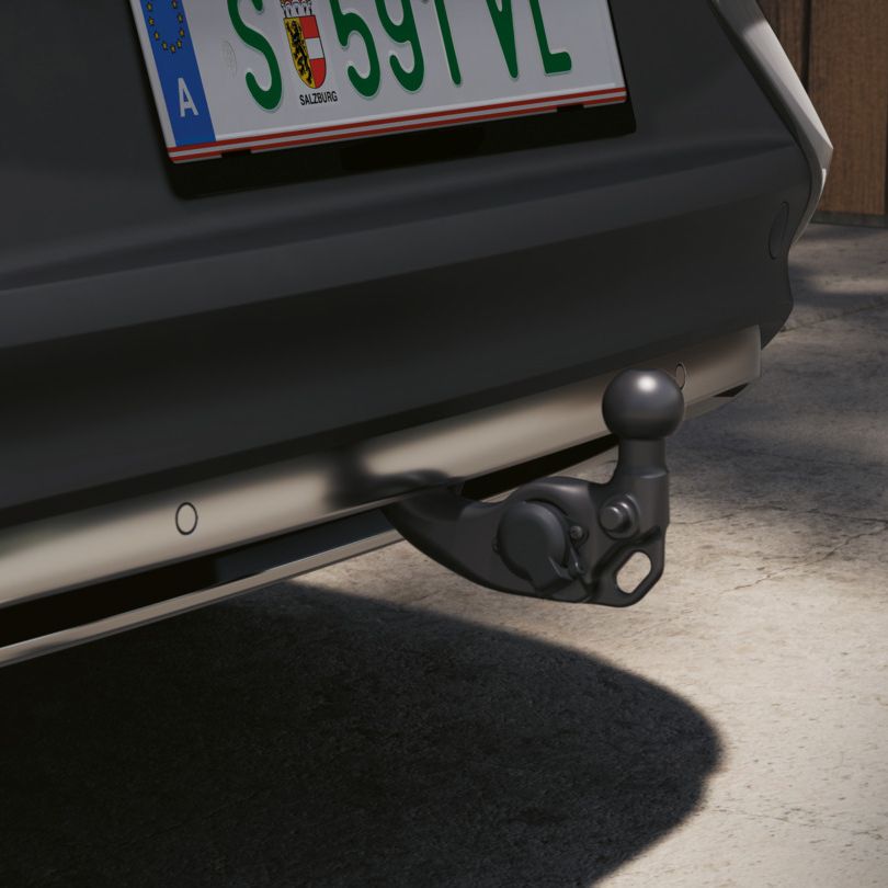 Detailshot von der Anhängevorrichtung vom ID.5 