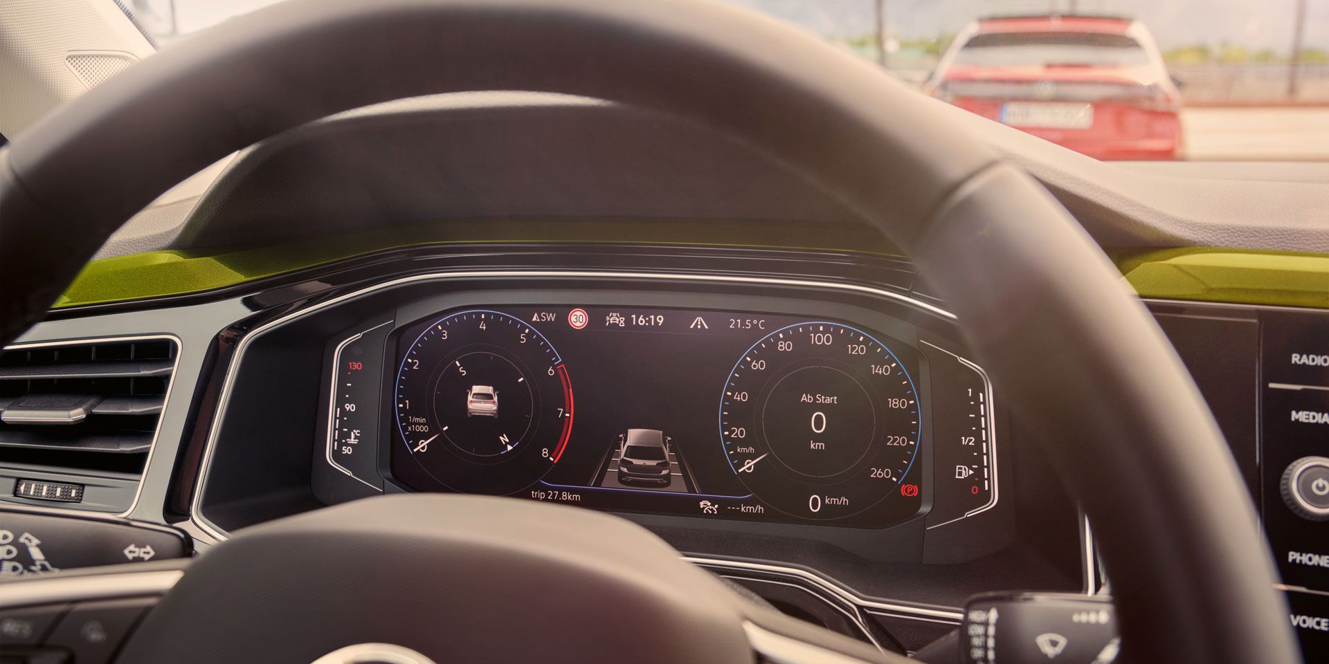 Digital Cockpit im VW Taigo Style