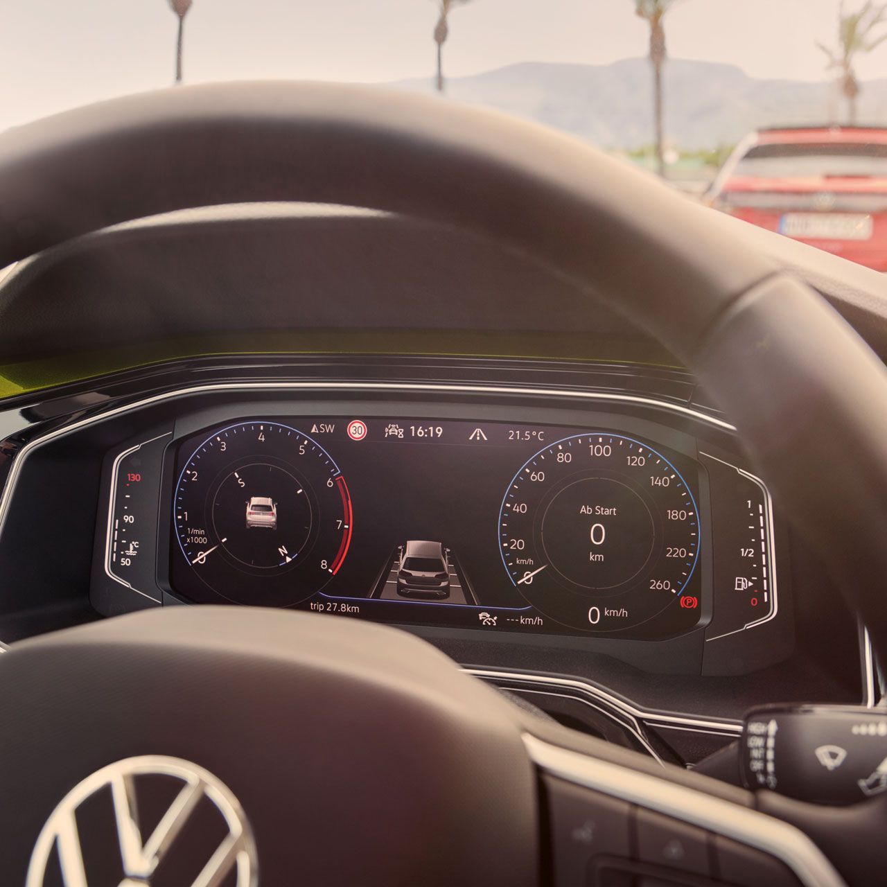 Digital Cockpit im VW Taigo Style