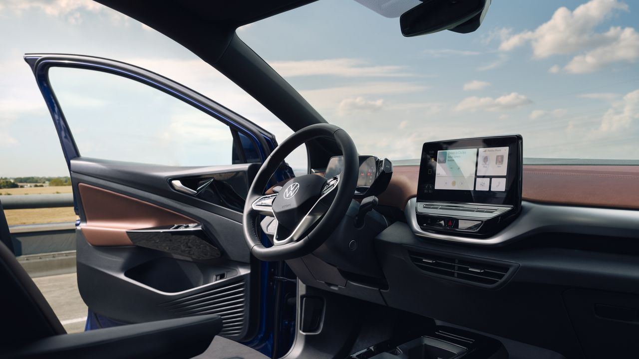 Innenansicht digital Cockpit ID.4 