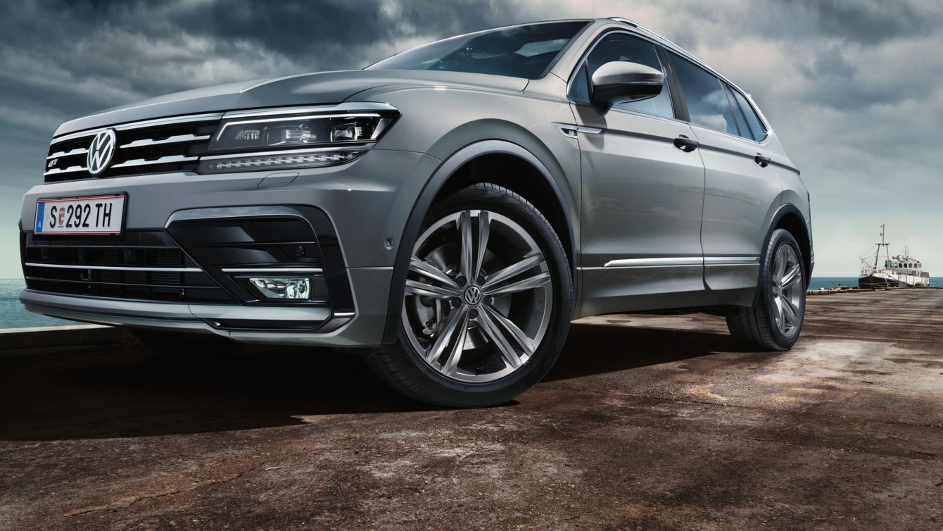 vw volkswagen tiguan allspace Vorgängermodell front seite