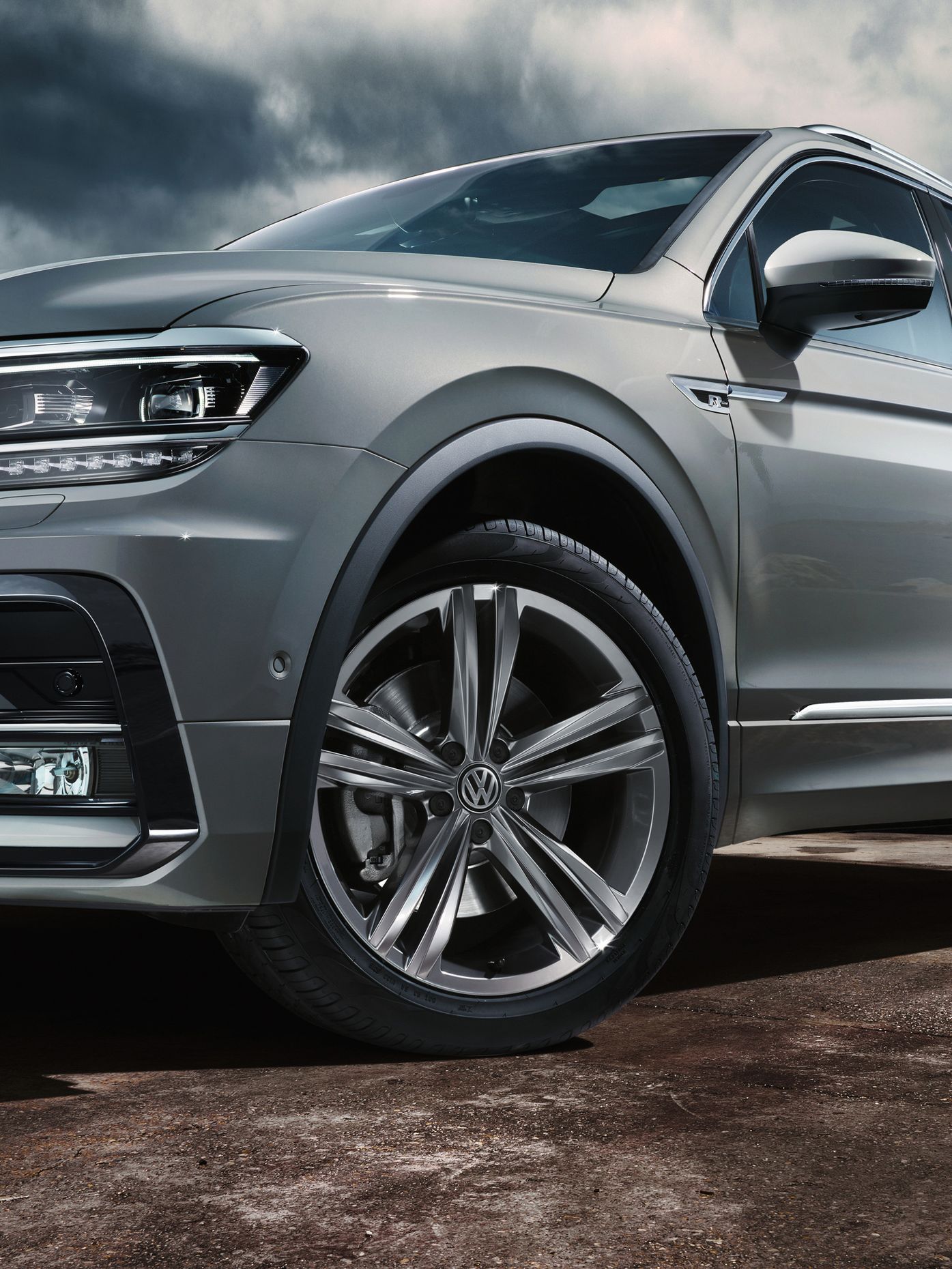 vw volkswagen tiguan allspace Vorgängermodell front seite