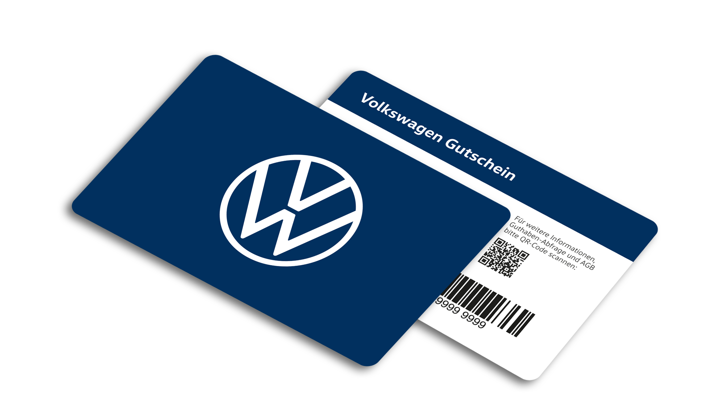 Volkswagen Gutscheinkarte