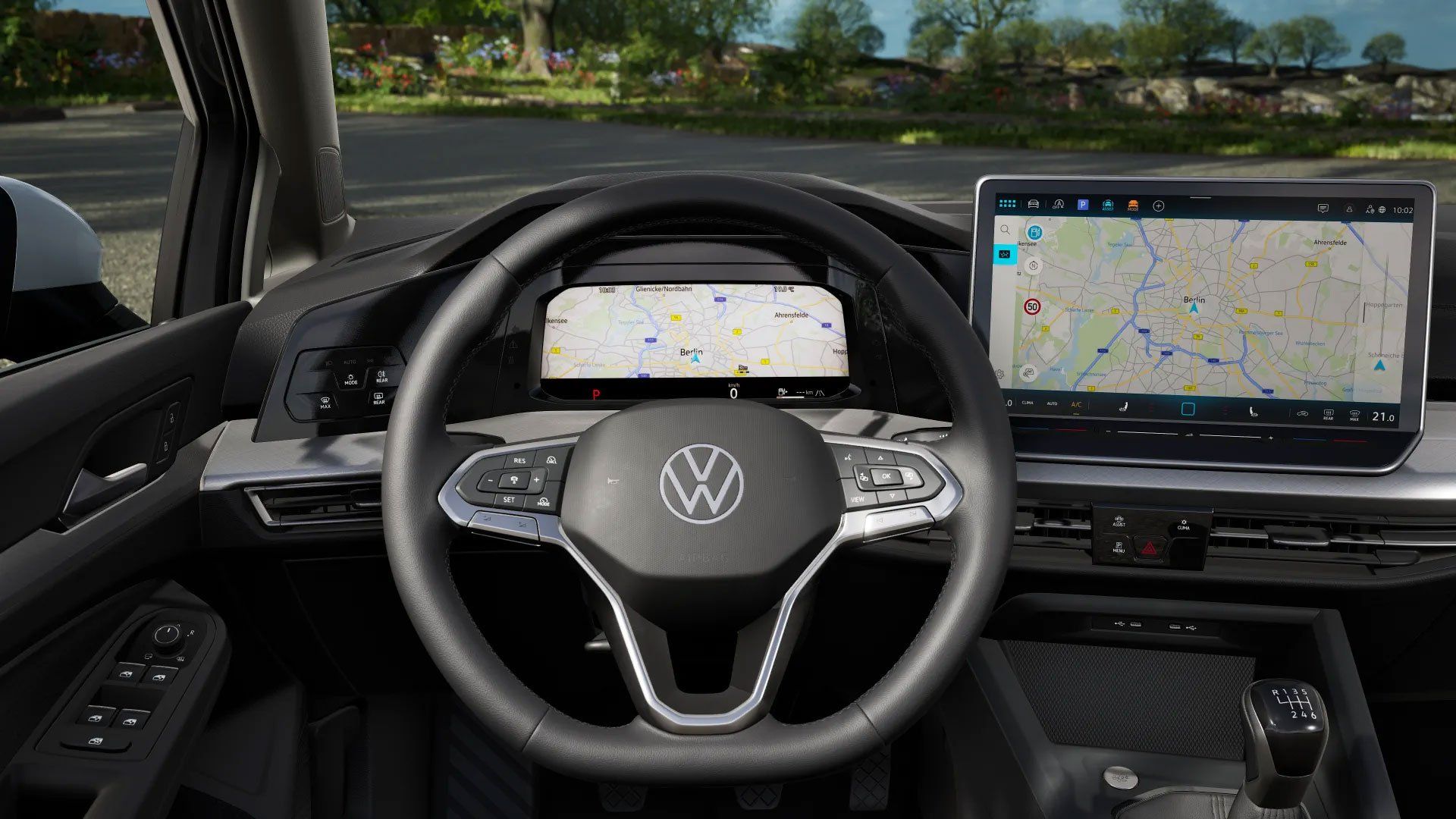 Navigationssystem Discover im VW Golf