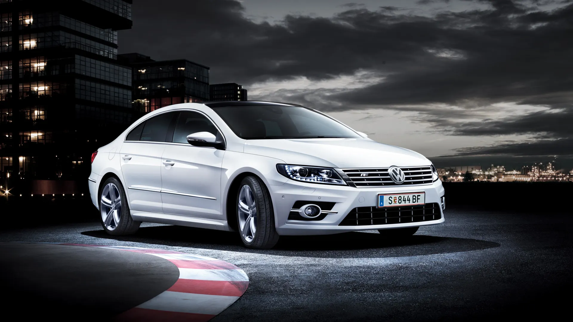 vw volkswagen cc seitenansicht