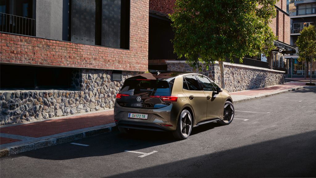 Ansicht der VW ID.3. IQ.LIGHT LED-Rückleuchten