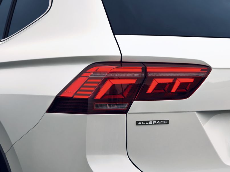 LED Rückleuchten des Tiguan Allspace