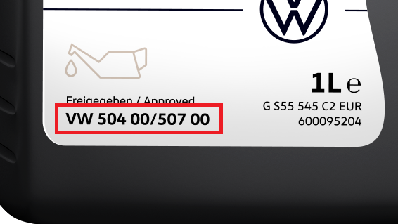 VW Motoröl Longlife III FE Ausschnitt VW Norm