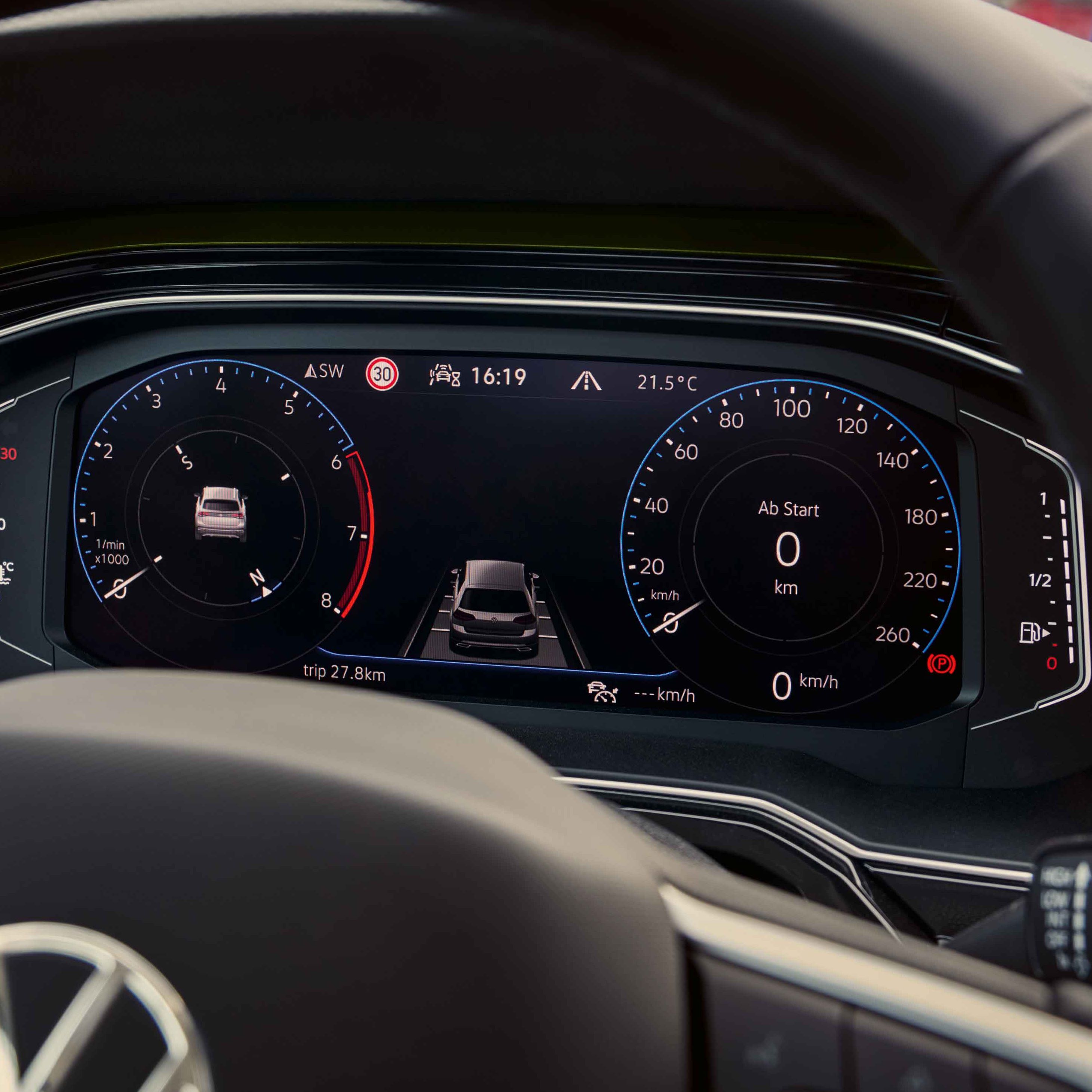 Digital Cockpit im VW Taigo Style