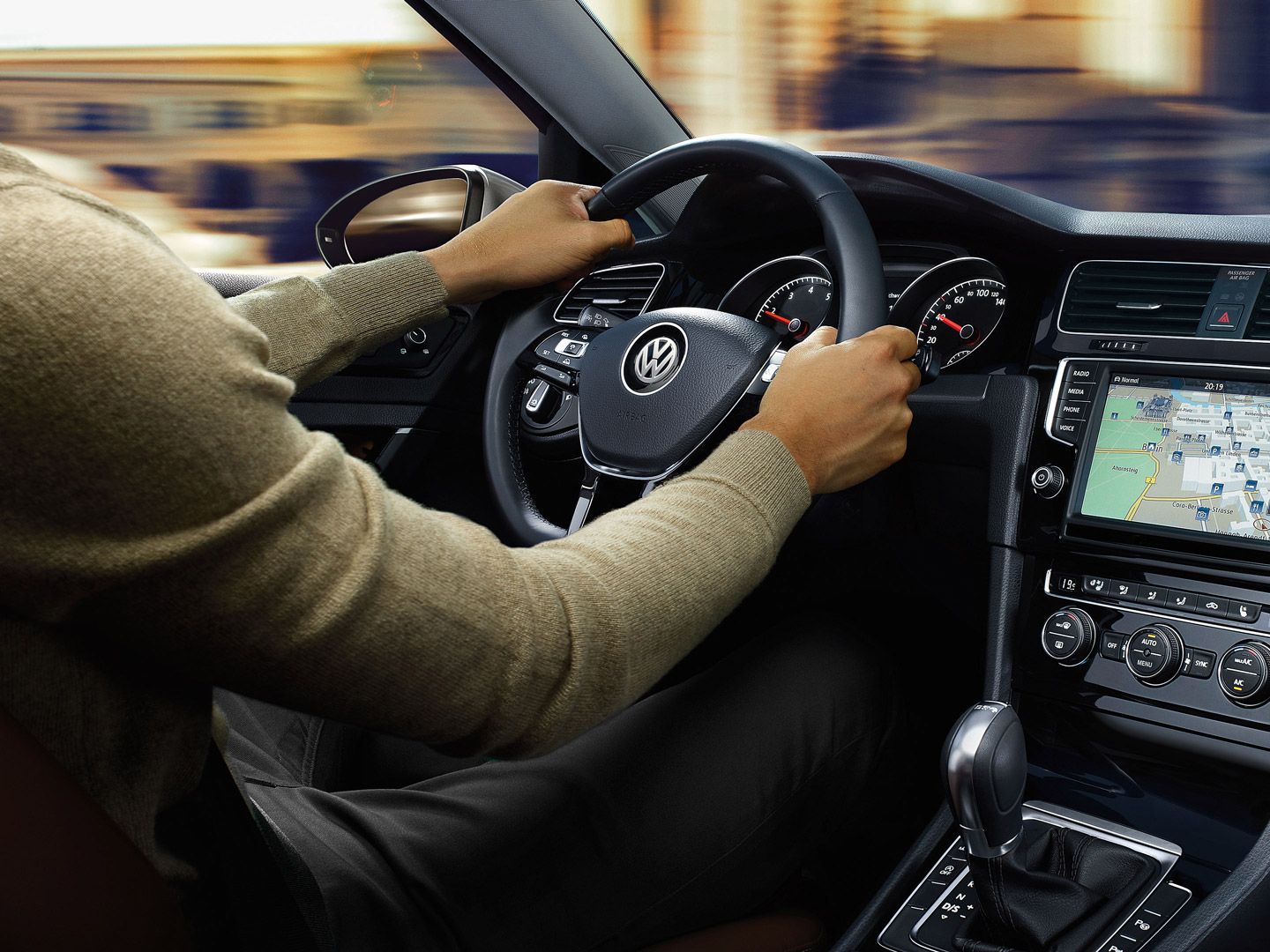 vw volkswagen golf 7 Vorgängermodell  interieur