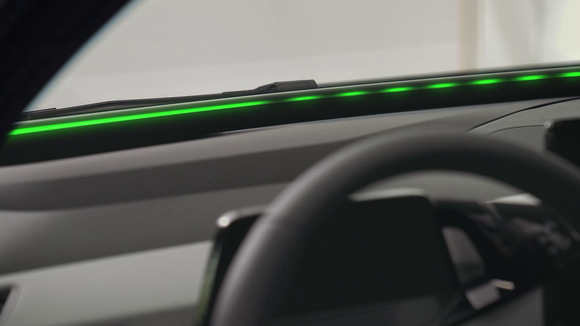 Das ID.Light unter der Windschutzscheibe im ID. 