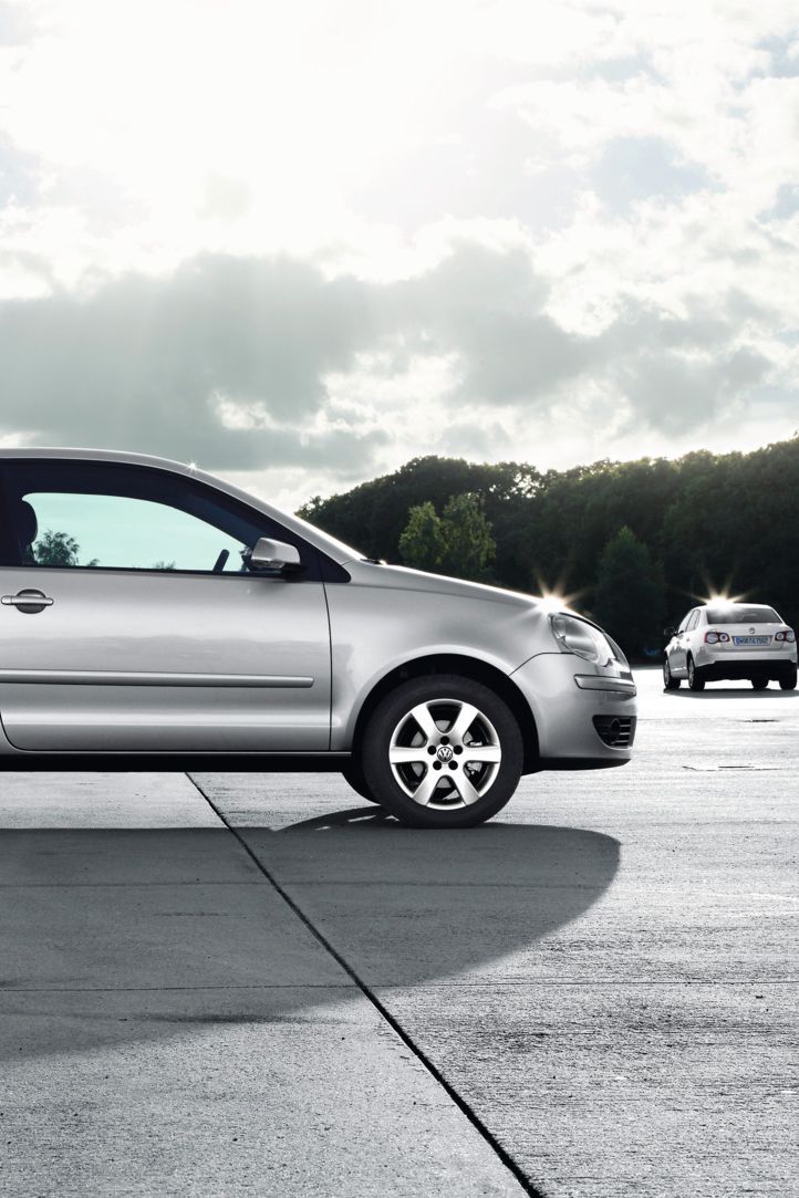 Der VW Polo 3 von der Seite